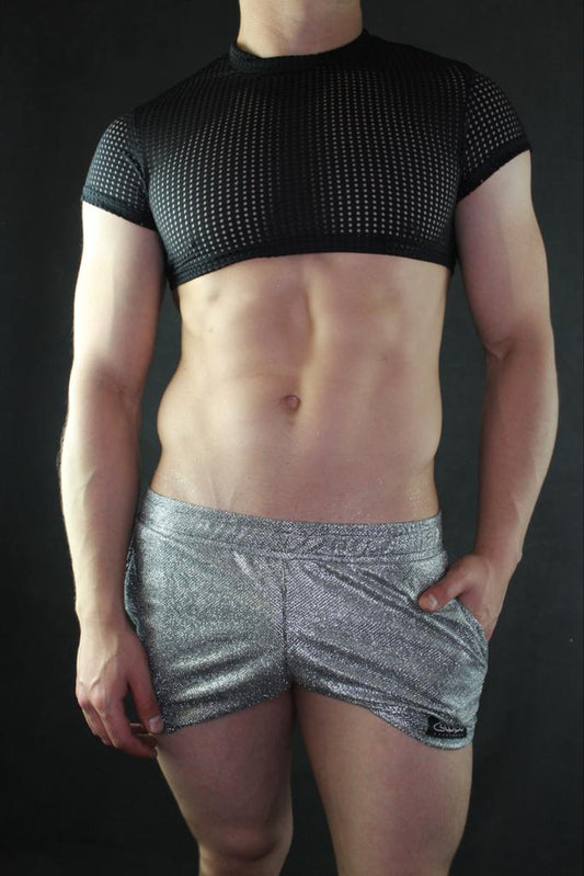 CROP TOP ZUPPO “DIAMOND KNIT“